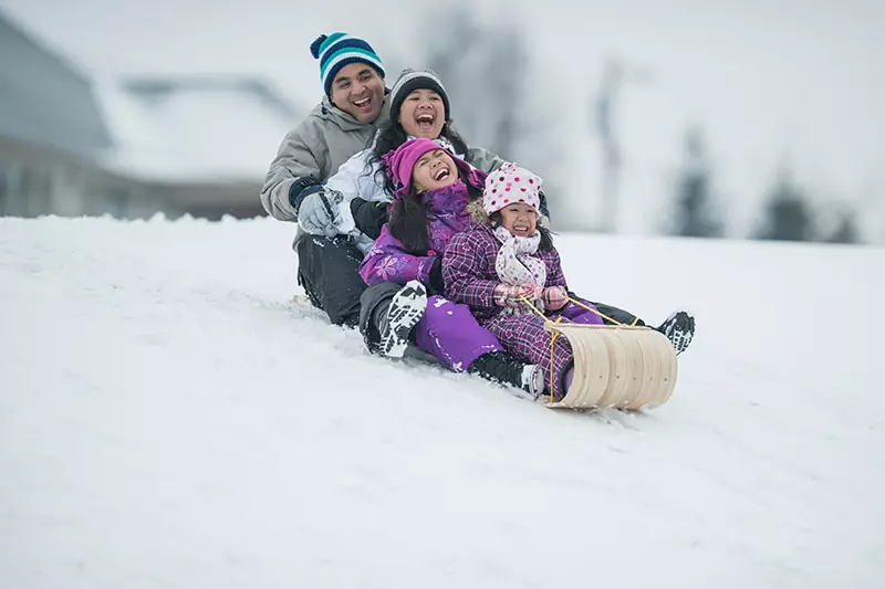 Sledding